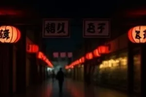 沙漏尽头封面：巨大沙漏艺术装置与逆光人影