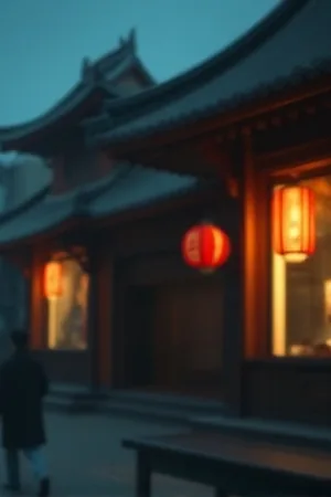 雾港追凶封面：雨夜码头集装箱与冷色探照灯